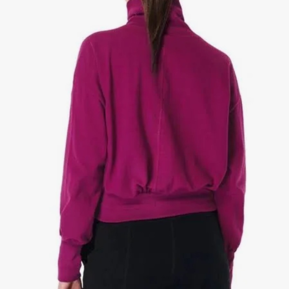 Sweaty Betty Melody Luxe Fleece Pullover S NWT - Picture 5 of 8